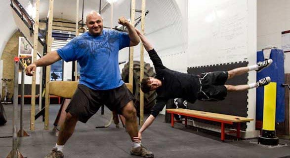 Fitsz Human Flag